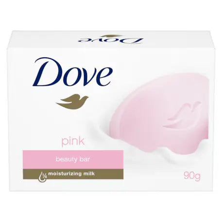 Dove Beauty Bar Moisturizing Cleanser Soap 90g 12-Pack