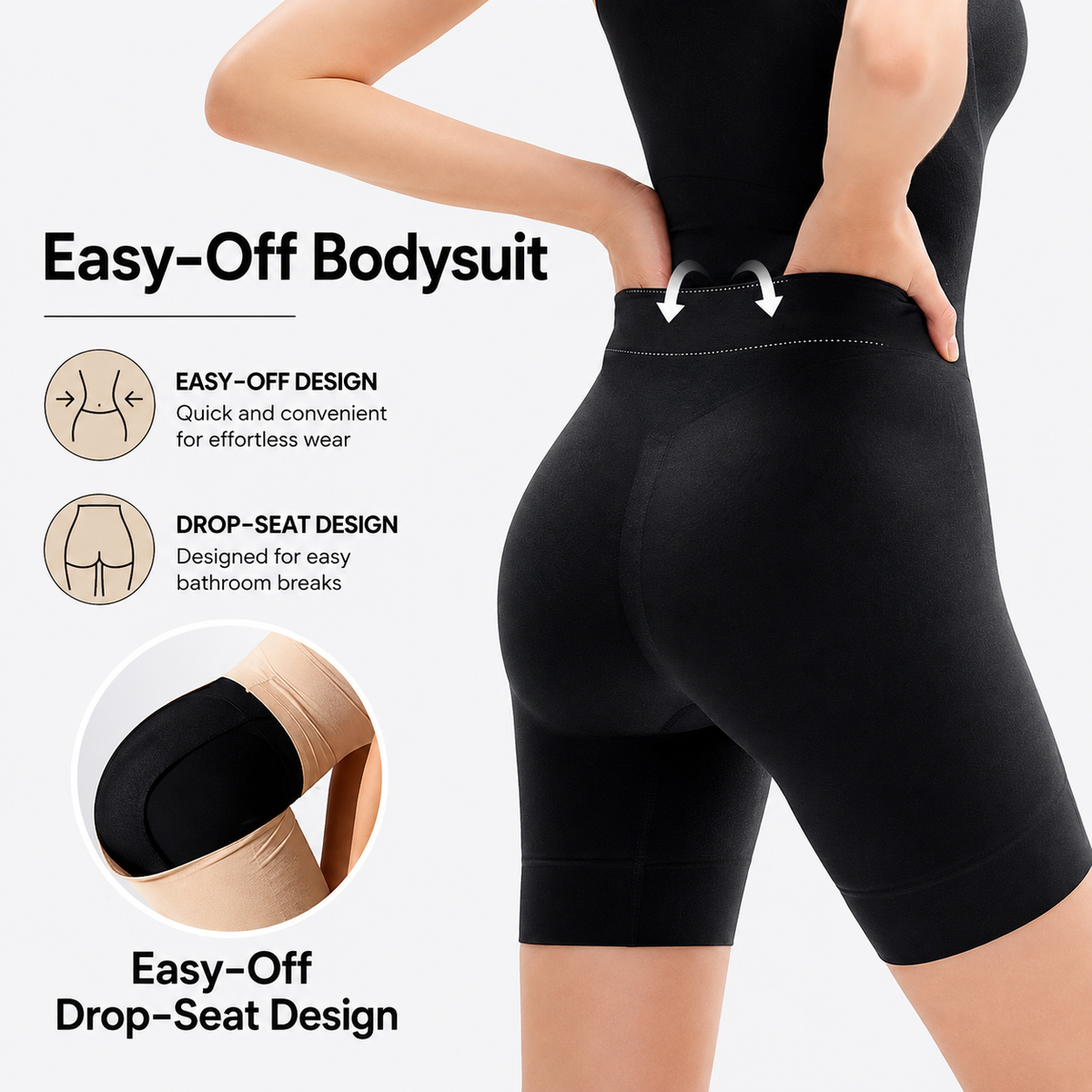 Easy-Off Shaping Bodysuit
